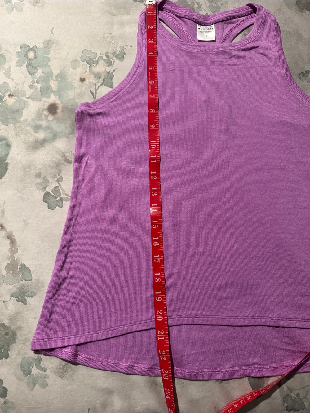 Athleta Lavender Racerback High-Neck Tank - Picture 4 of 6